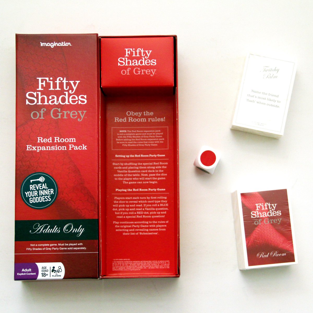 Fifty Shades of Grey Red Room Expansion Pack RRP £13.99 CLEARANCE XL £7.99